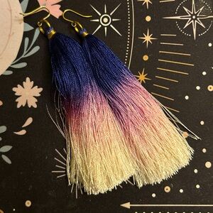 Ombré Tassel Earrings